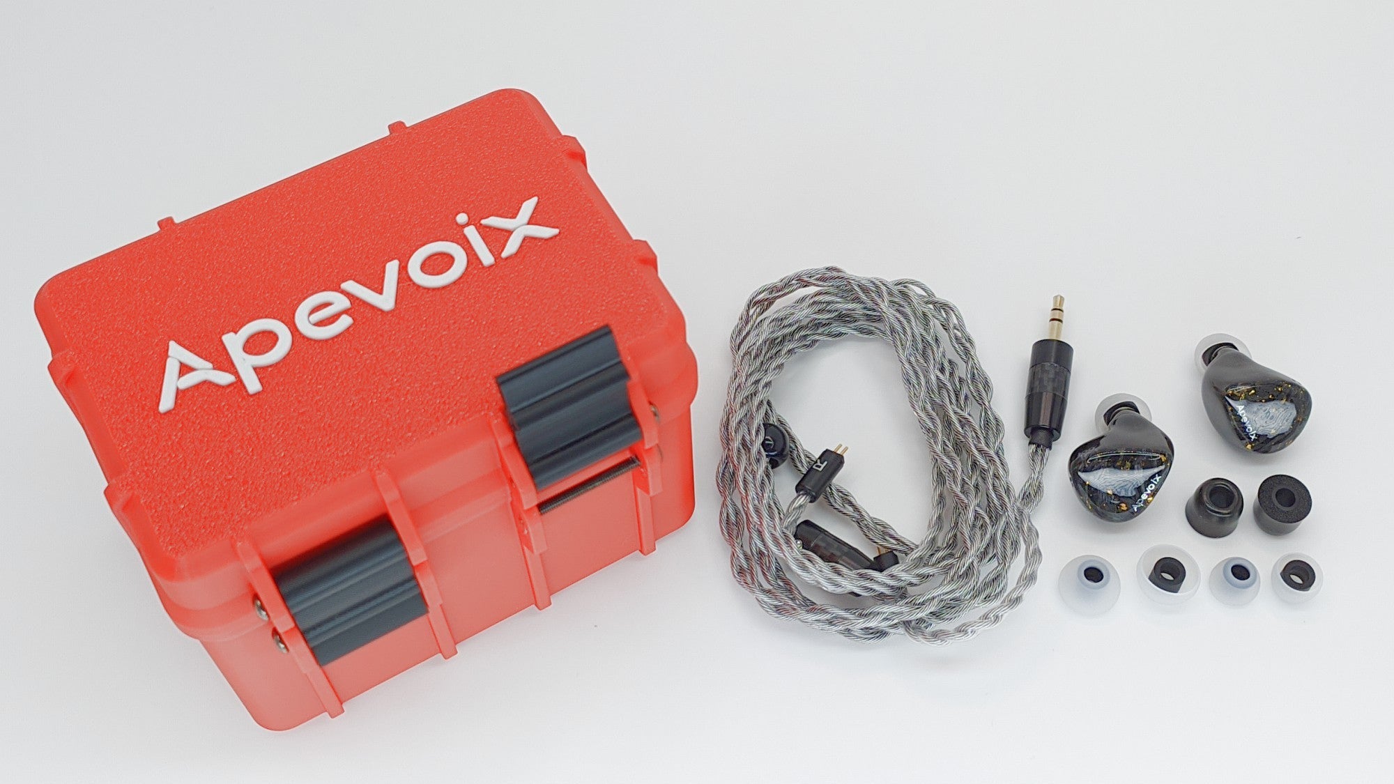 イヤホン Apevoix Grit Apevoix Grit 1DD + 4BA + 1BC Tribrid IEM