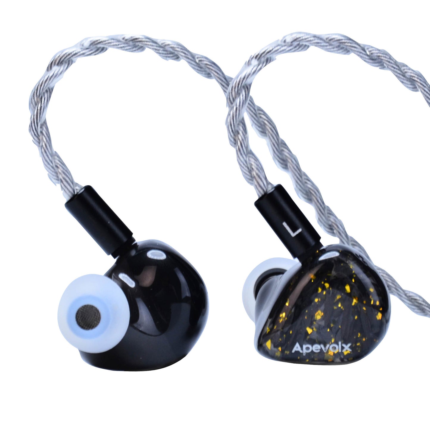Apevoix Grit 1DD + 4BA + 1BC Tribrid IEM
