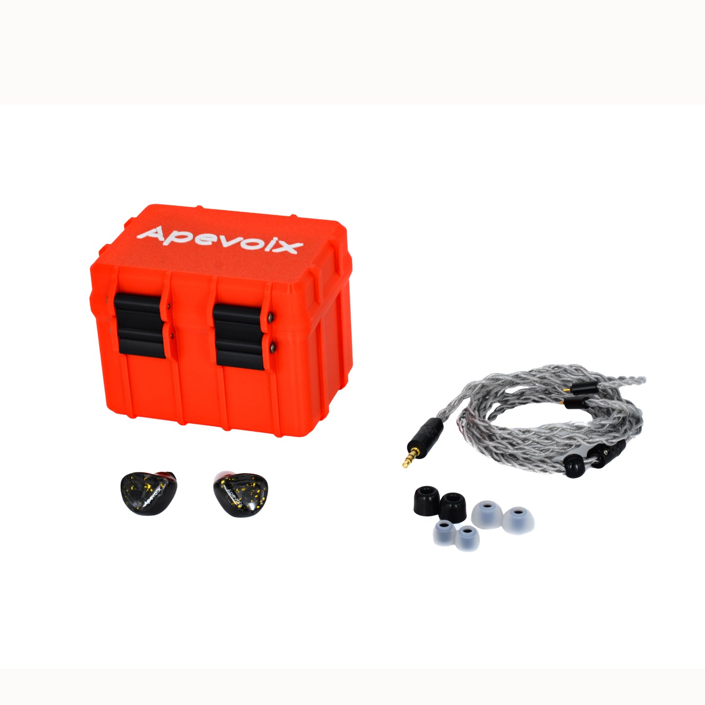 Apevoix Grit 1DD + 4BA + 1BC Tribrid IEM